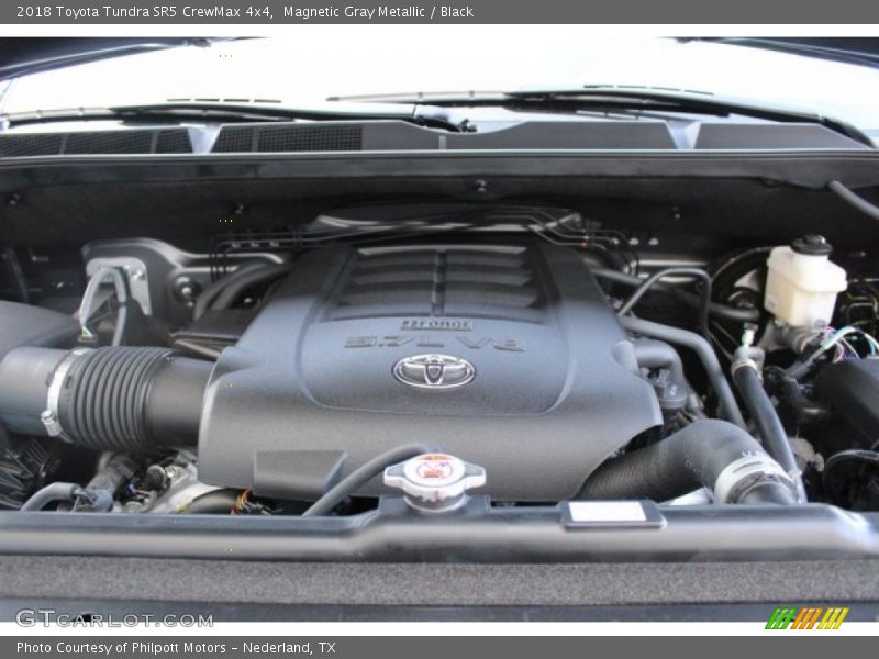 Magnetic Gray Metallic / Black 2018 Toyota Tundra SR5 CrewMax 4x4