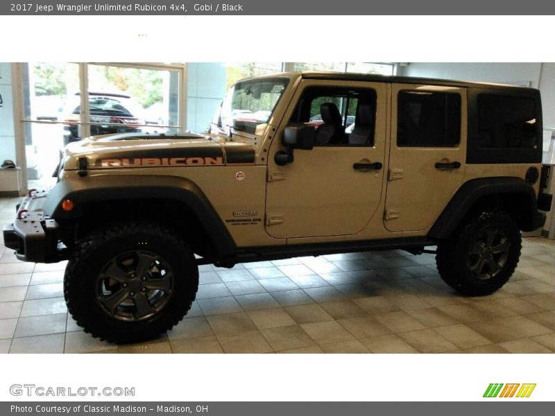 Gobi / Black 2017 Jeep Wrangler Unlimited Rubicon 4x4