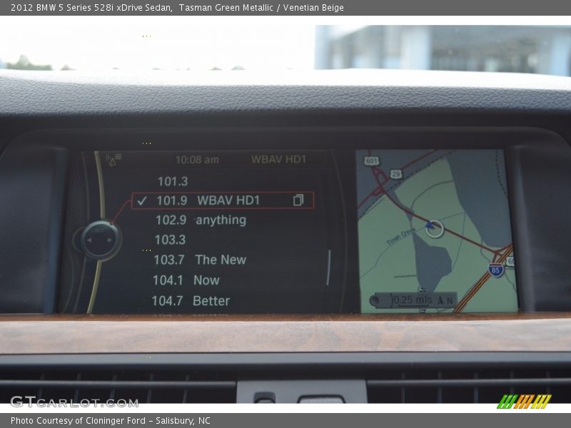 Tasman Green Metallic / Venetian Beige 2012 BMW 5 Series 528i xDrive Sedan