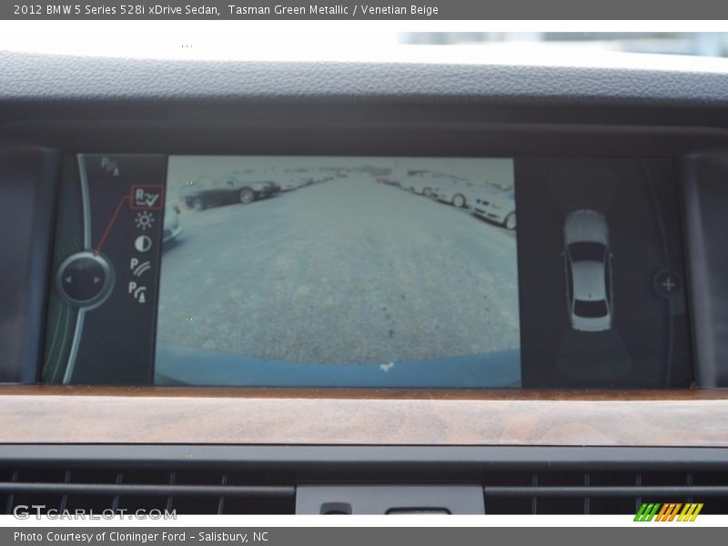 Tasman Green Metallic / Venetian Beige 2012 BMW 5 Series 528i xDrive Sedan