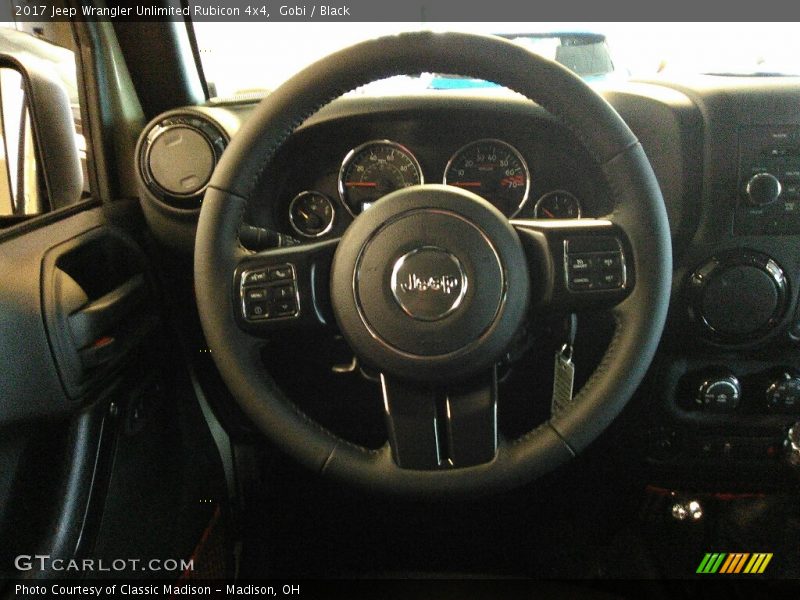 Gobi / Black 2017 Jeep Wrangler Unlimited Rubicon 4x4