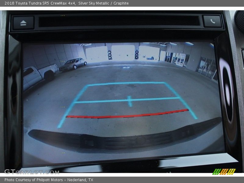 Silver Sky Metallic / Graphite 2018 Toyota Tundra SR5 CrewMax 4x4