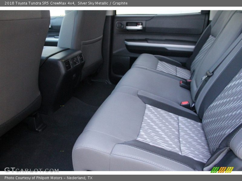 Silver Sky Metallic / Graphite 2018 Toyota Tundra SR5 CrewMax 4x4