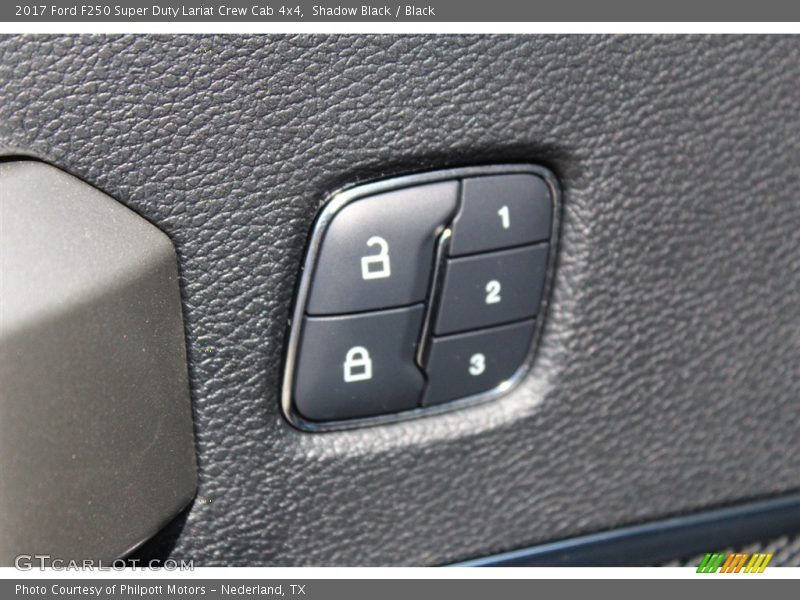 Shadow Black / Black 2017 Ford F250 Super Duty Lariat Crew Cab 4x4