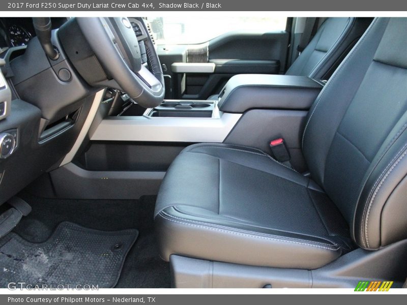 Shadow Black / Black 2017 Ford F250 Super Duty Lariat Crew Cab 4x4
