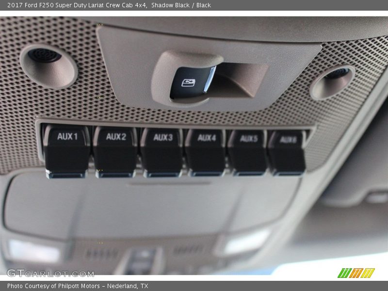 Shadow Black / Black 2017 Ford F250 Super Duty Lariat Crew Cab 4x4
