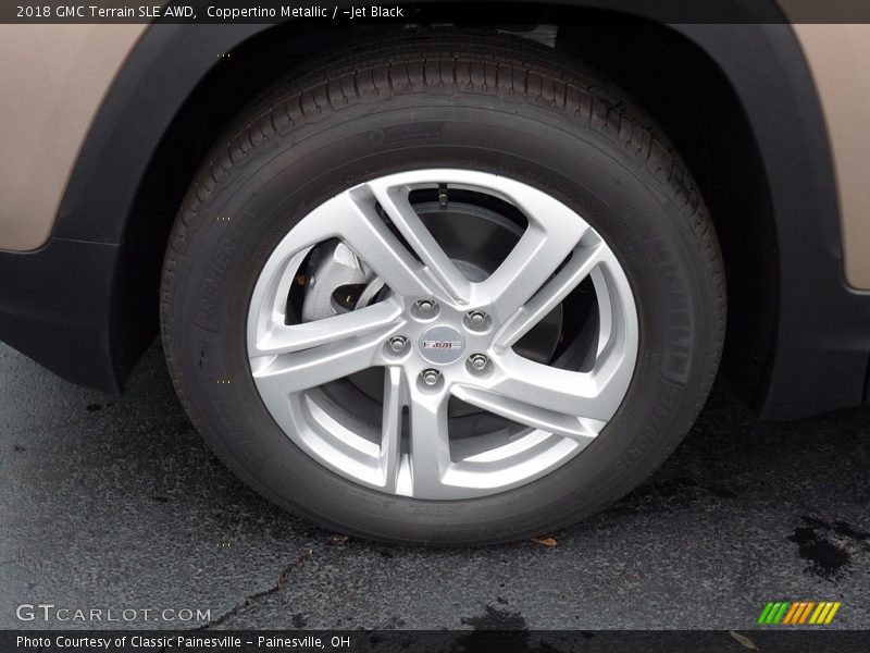 Coppertino Metallic / ­Jet Black 2018 GMC Terrain SLE AWD
