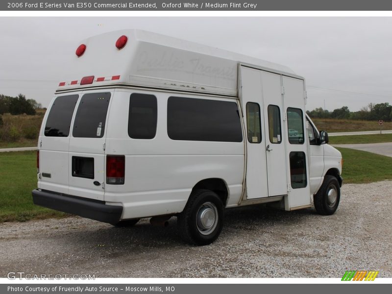 Oxford White / Medium Flint Grey 2006 Ford E Series Van E350 Commercial Extended