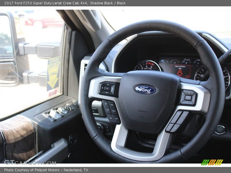 Shadow Black / Black 2017 Ford F250 Super Duty Lariat Crew Cab 4x4