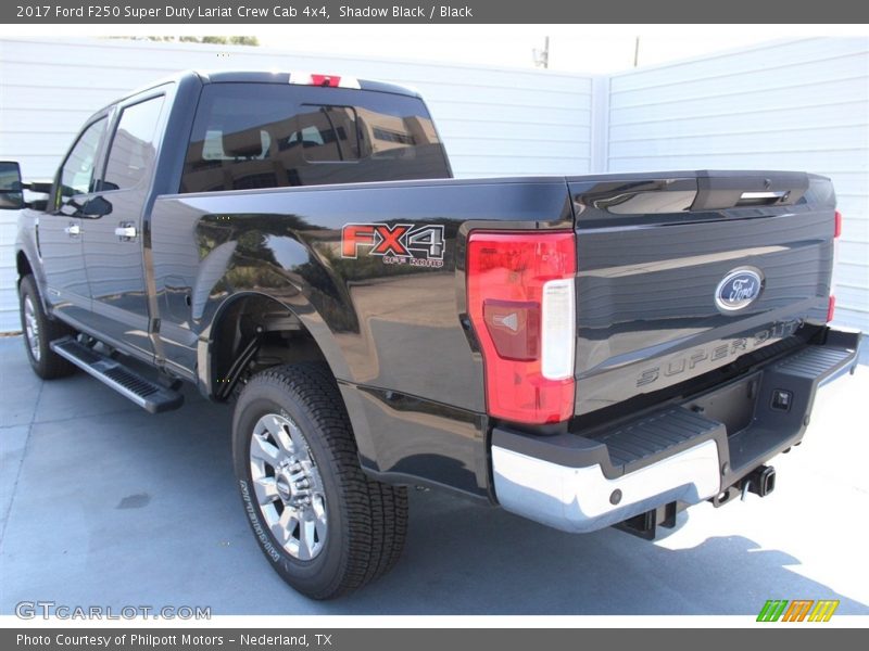 Shadow Black / Black 2017 Ford F250 Super Duty Lariat Crew Cab 4x4