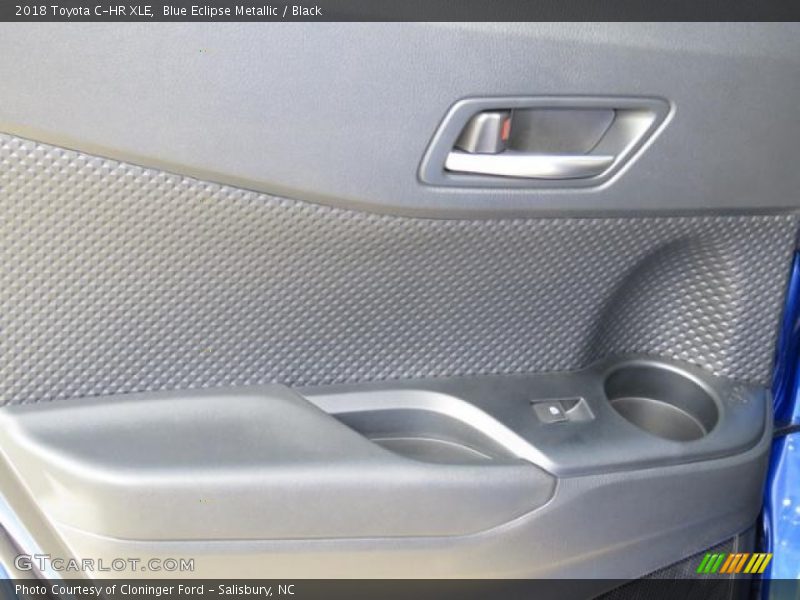 Blue Eclipse Metallic / Black 2018 Toyota C-HR XLE