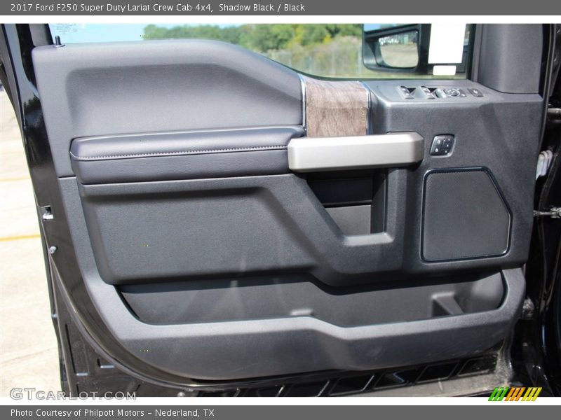 Shadow Black / Black 2017 Ford F250 Super Duty Lariat Crew Cab 4x4