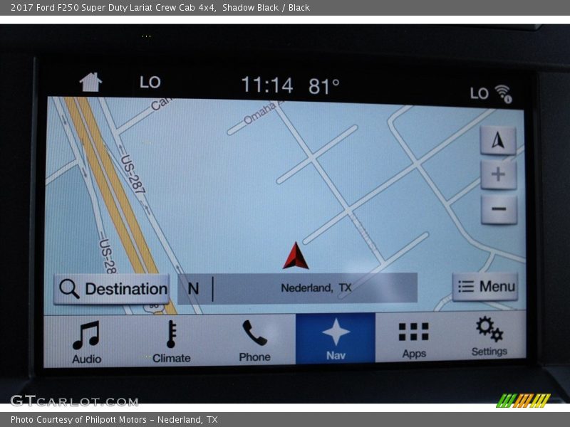 Shadow Black / Black 2017 Ford F250 Super Duty Lariat Crew Cab 4x4