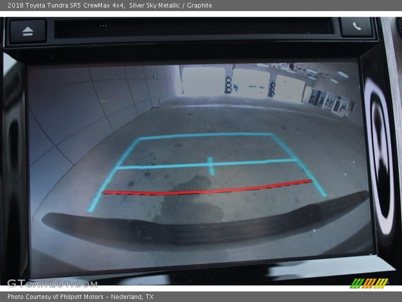 Silver Sky Metallic / Graphite 2018 Toyota Tundra SR5 CrewMax 4x4