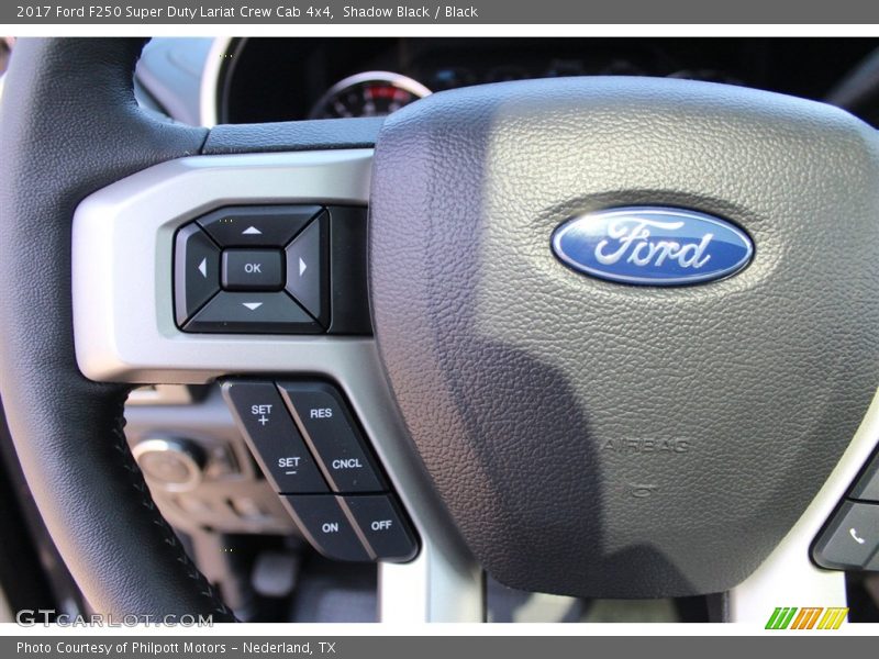 Shadow Black / Black 2017 Ford F250 Super Duty Lariat Crew Cab 4x4