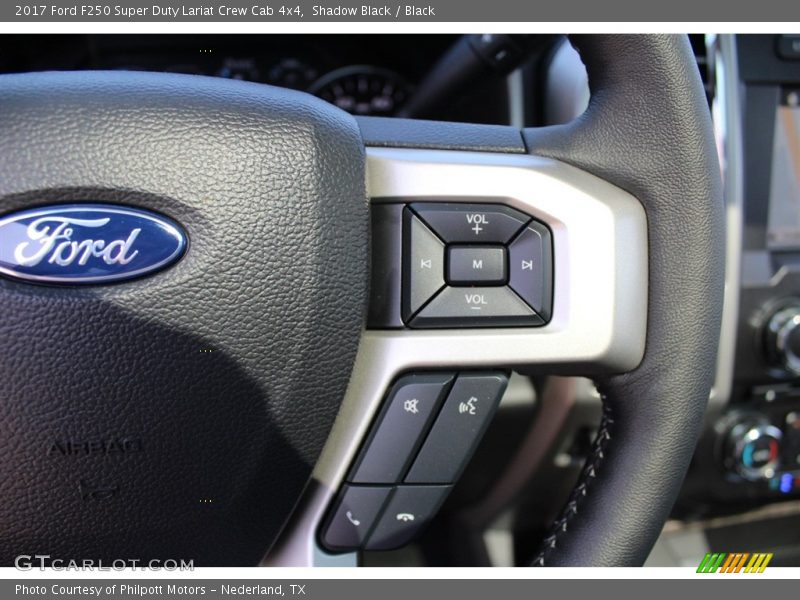 Shadow Black / Black 2017 Ford F250 Super Duty Lariat Crew Cab 4x4