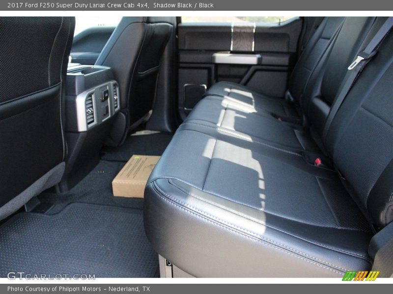 Shadow Black / Black 2017 Ford F250 Super Duty Lariat Crew Cab 4x4