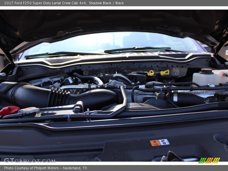 Shadow Black / Black 2017 Ford F250 Super Duty Lariat Crew Cab 4x4