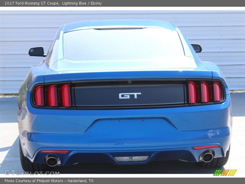 Lightning Blue / Ebony 2017 Ford Mustang GT Coupe