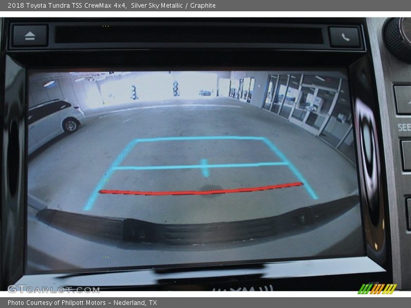 Silver Sky Metallic / Graphite 2018 Toyota Tundra TSS CrewMax 4x4