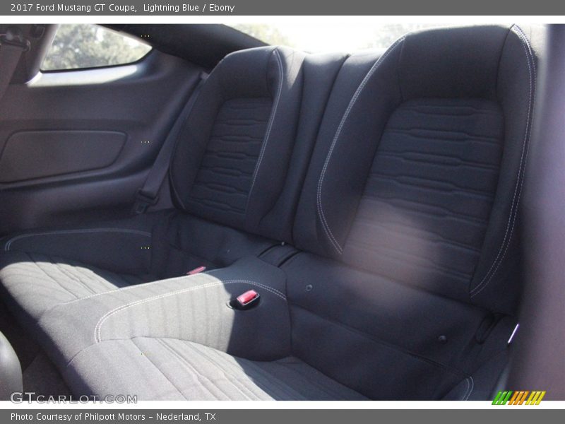 Rear Seat of 2017 Mustang GT Coupe