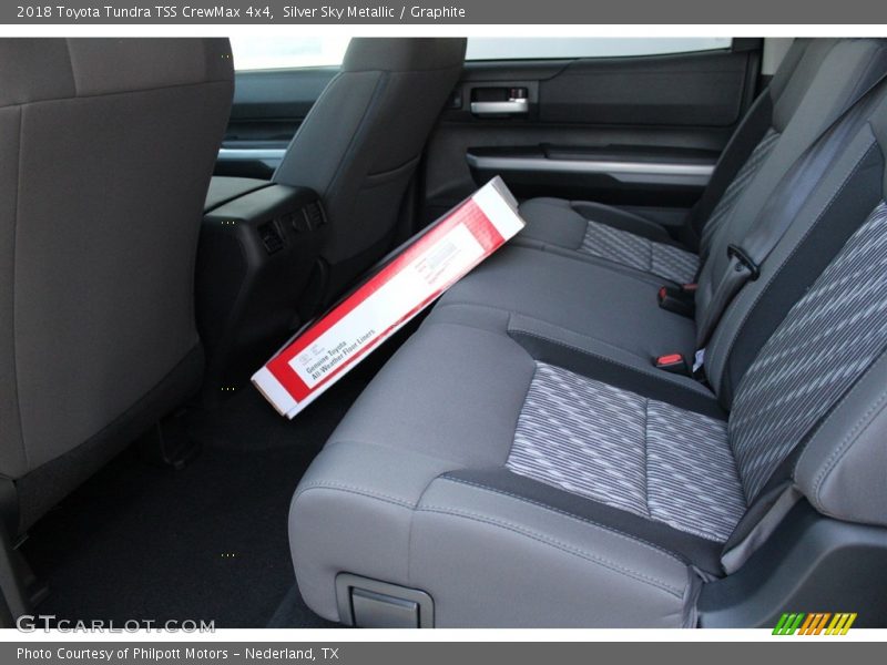 Silver Sky Metallic / Graphite 2018 Toyota Tundra TSS CrewMax 4x4