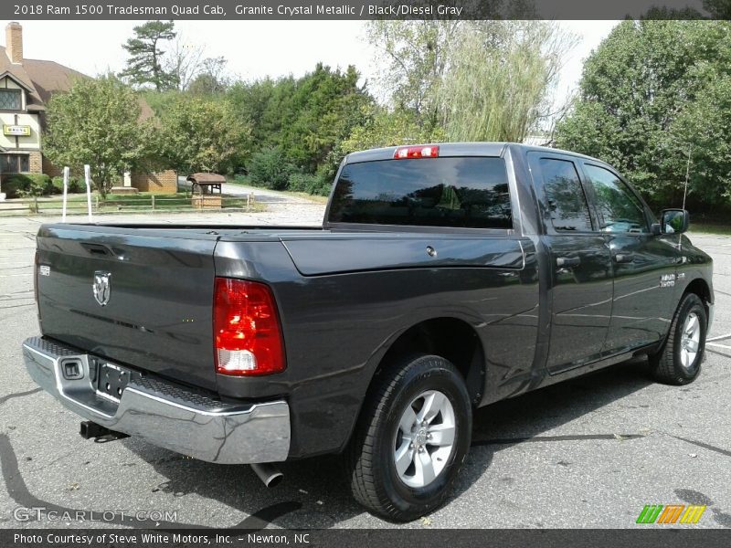 Granite Crystal Metallic / Black/Diesel Gray 2018 Ram 1500 Tradesman Quad Cab