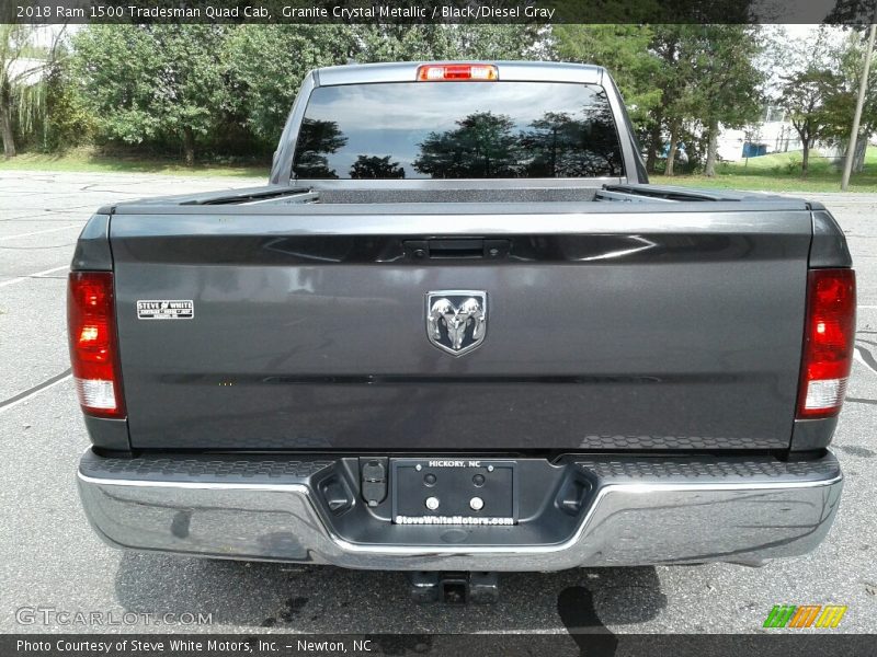 Granite Crystal Metallic / Black/Diesel Gray 2018 Ram 1500 Tradesman Quad Cab