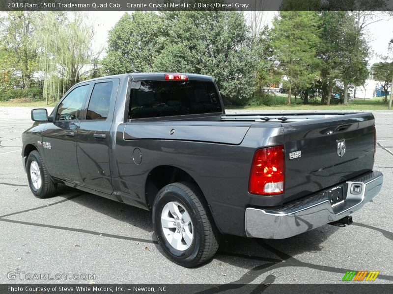 Granite Crystal Metallic / Black/Diesel Gray 2018 Ram 1500 Tradesman Quad Cab