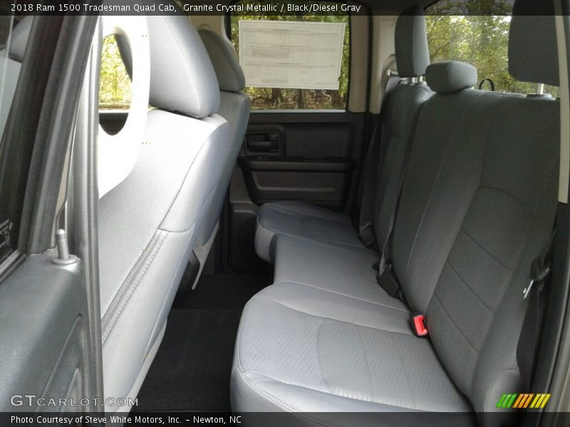 Granite Crystal Metallic / Black/Diesel Gray 2018 Ram 1500 Tradesman Quad Cab