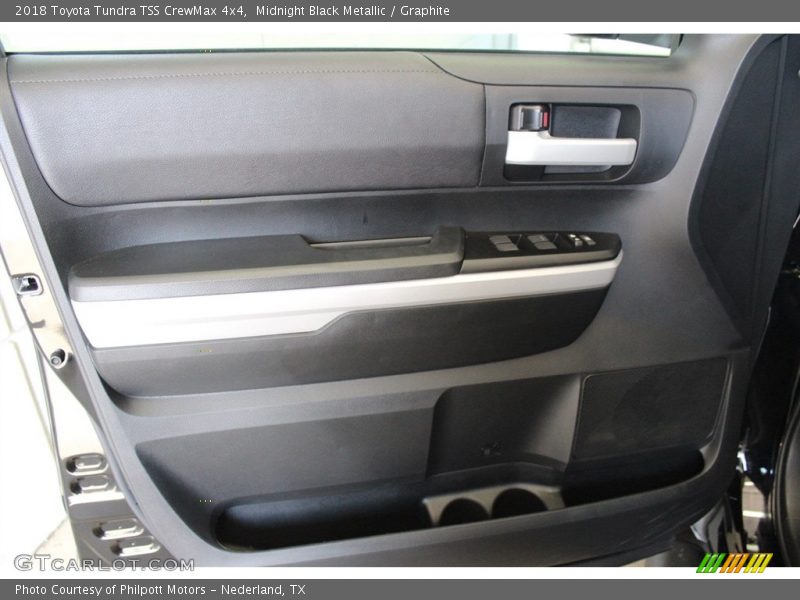 Midnight Black Metallic / Graphite 2018 Toyota Tundra TSS CrewMax 4x4