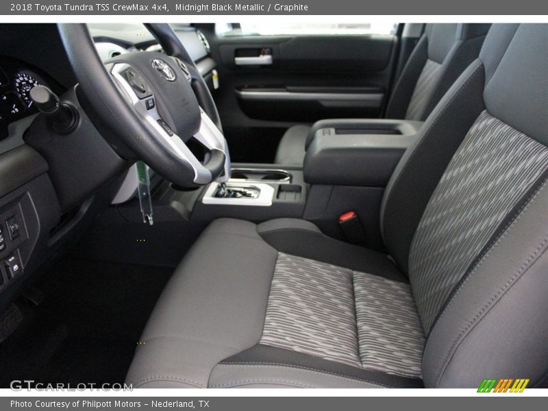 Midnight Black Metallic / Graphite 2018 Toyota Tundra TSS CrewMax 4x4