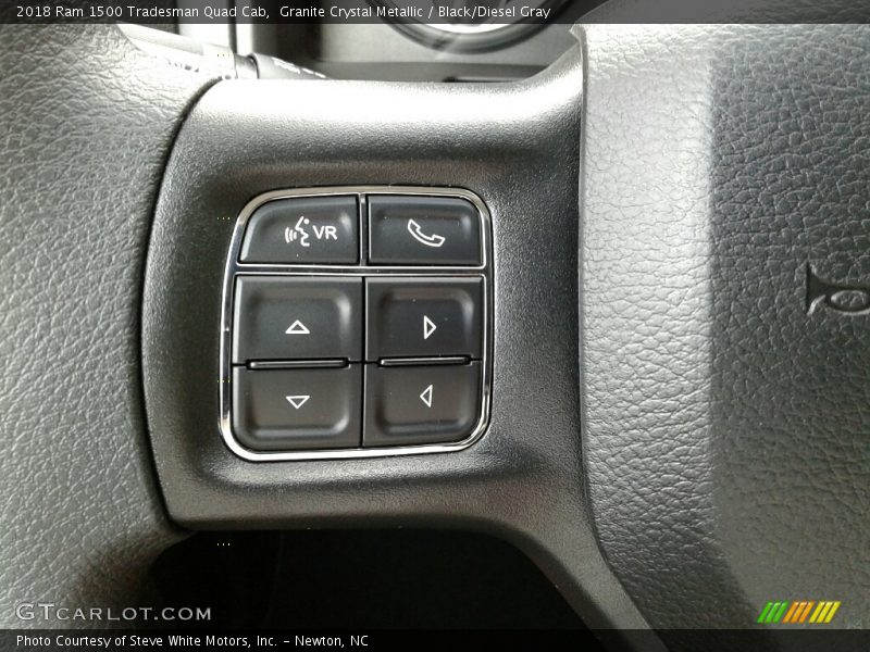 Granite Crystal Metallic / Black/Diesel Gray 2018 Ram 1500 Tradesman Quad Cab