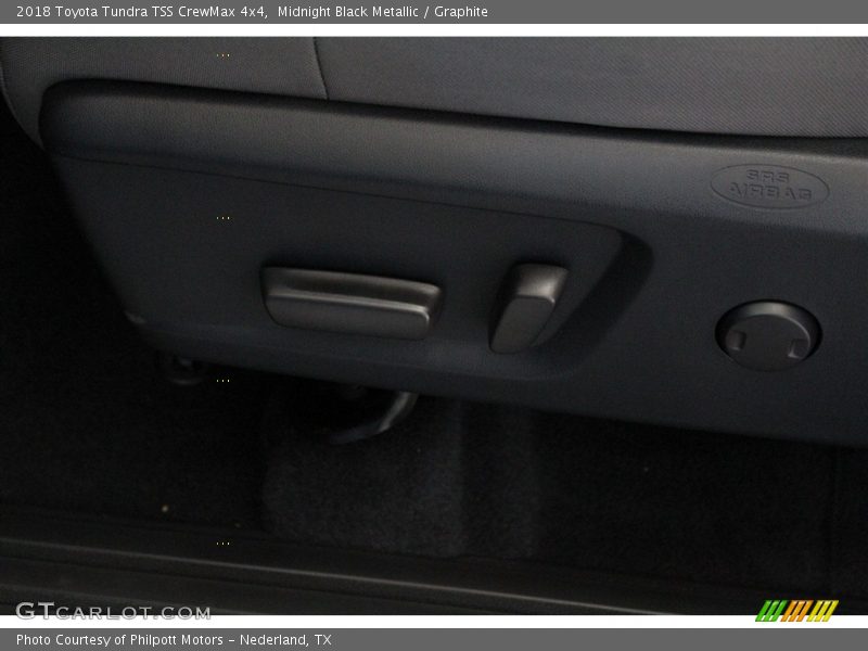 Midnight Black Metallic / Graphite 2018 Toyota Tundra TSS CrewMax 4x4