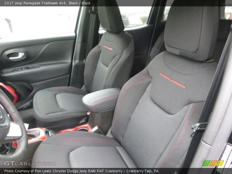 Black / Black 2017 Jeep Renegade Trailhawk 4x4