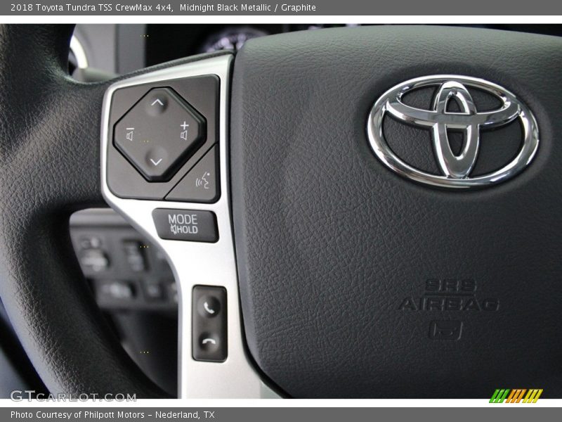 Midnight Black Metallic / Graphite 2018 Toyota Tundra TSS CrewMax 4x4
