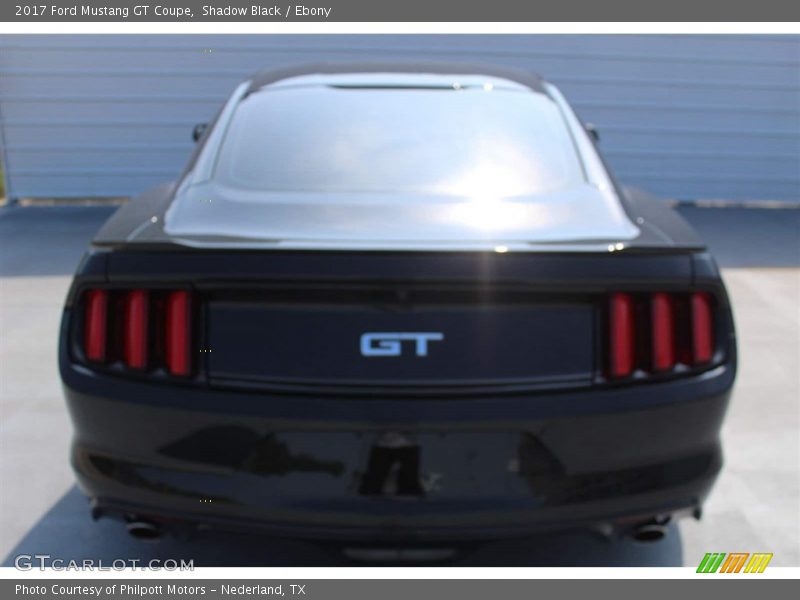 Shadow Black / Ebony 2017 Ford Mustang GT Coupe