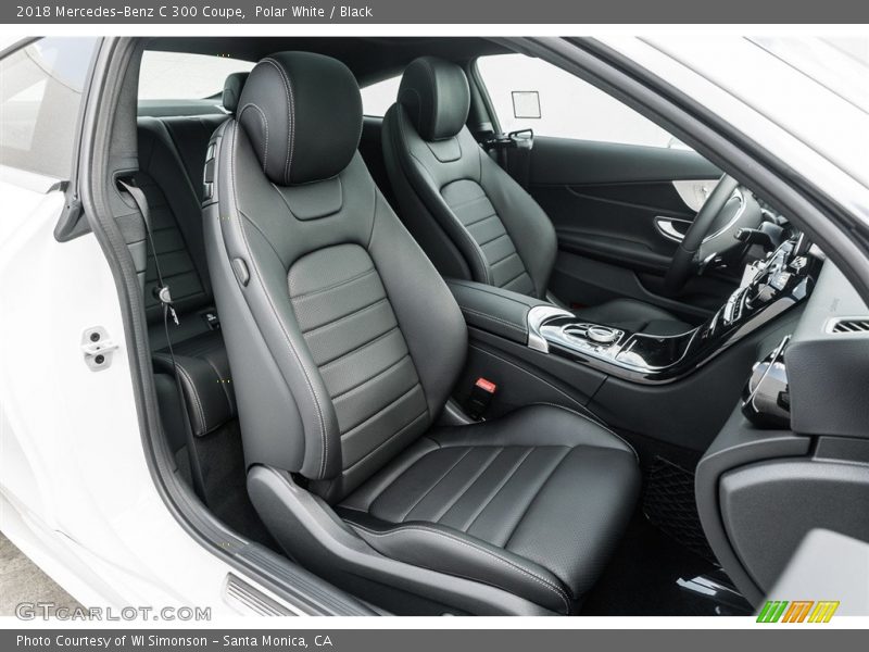  2018 C 300 Coupe Black Interior