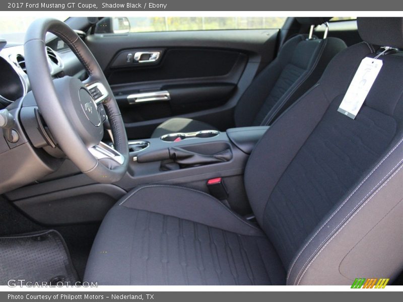 Shadow Black / Ebony 2017 Ford Mustang GT Coupe