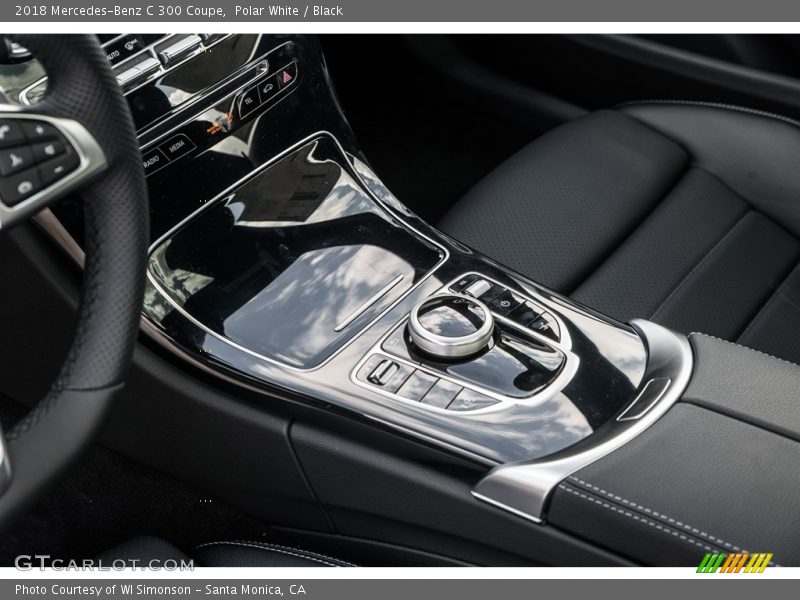 Controls of 2018 C 300 Coupe