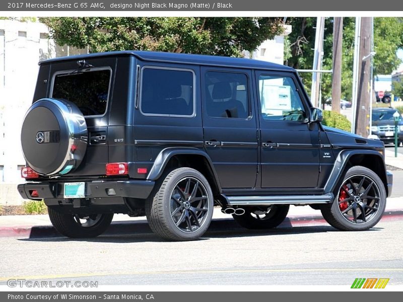 designo Night Black Magno (Matte) / Black 2017 Mercedes-Benz G 65 AMG