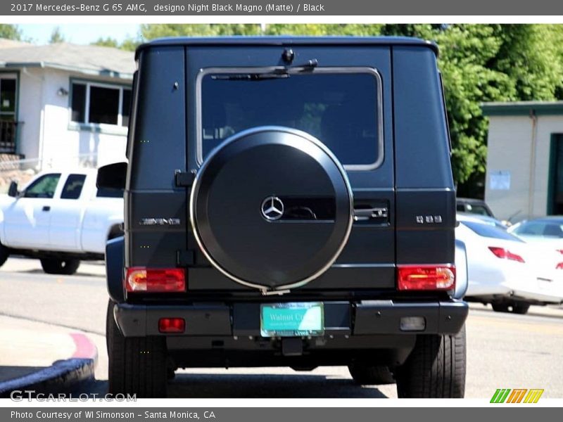 designo Night Black Magno (Matte) / Black 2017 Mercedes-Benz G 65 AMG