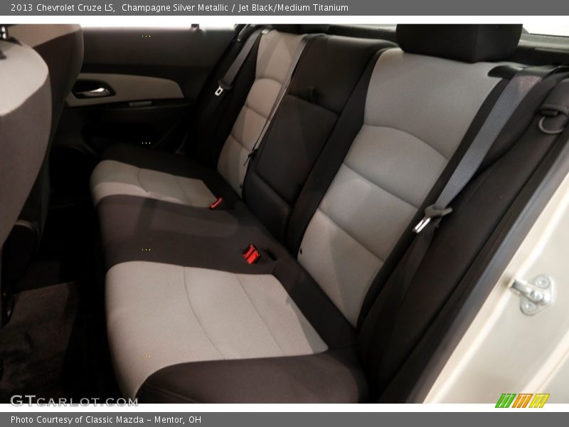 Champagne Silver Metallic / Jet Black/Medium Titanium 2013 Chevrolet Cruze LS