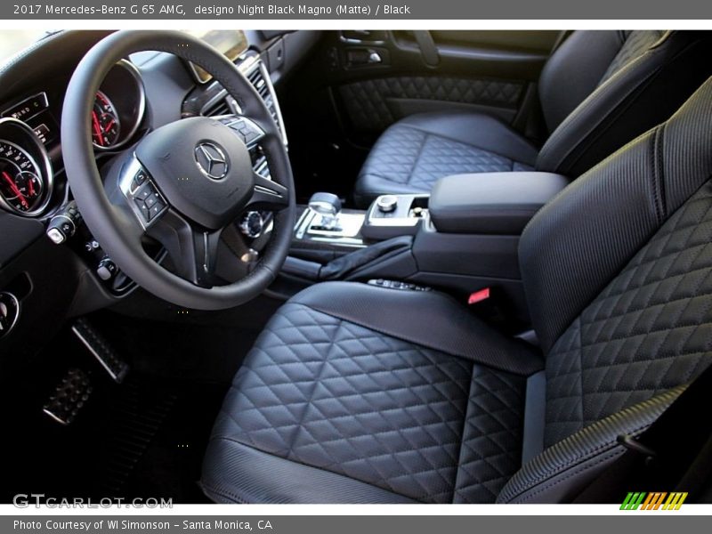 designo Night Black Magno (Matte) / Black 2017 Mercedes-Benz G 65 AMG