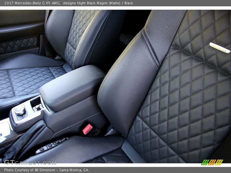 designo Night Black Magno (Matte) / Black 2017 Mercedes-Benz G 65 AMG