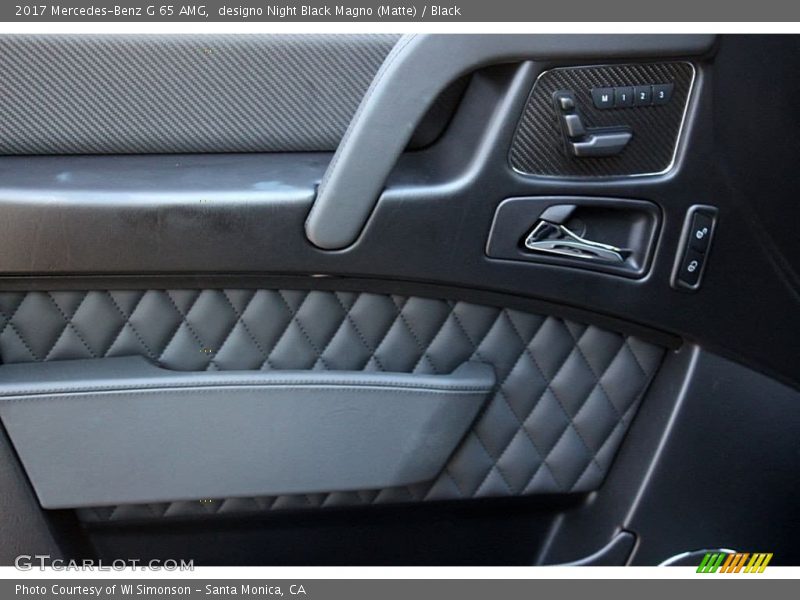 designo Night Black Magno (Matte) / Black 2017 Mercedes-Benz G 65 AMG