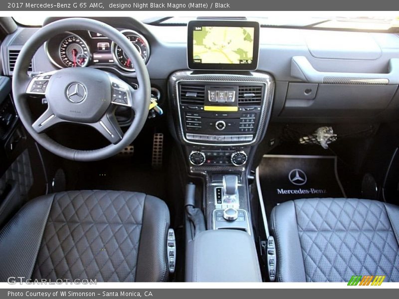 designo Night Black Magno (Matte) / Black 2017 Mercedes-Benz G 65 AMG