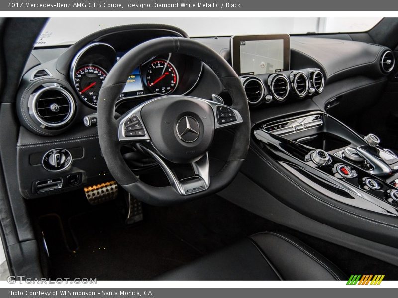 Dashboard of 2017 AMG GT S Coupe