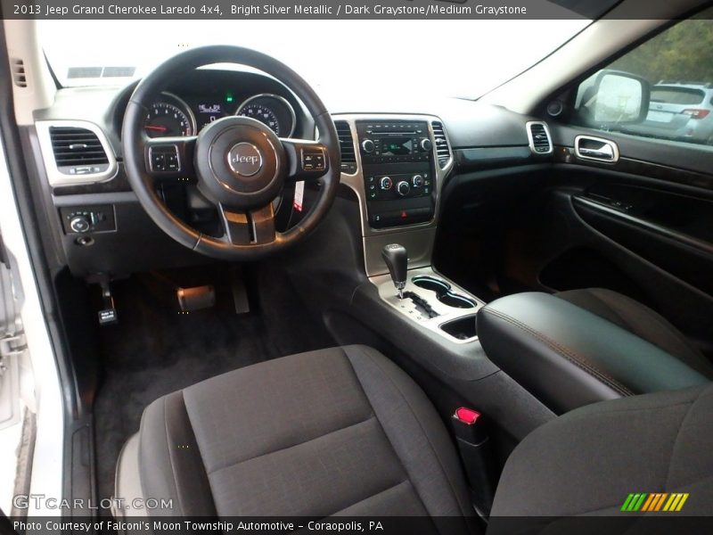 Bright Silver Metallic / Dark Graystone/Medium Graystone 2013 Jeep Grand Cherokee Laredo 4x4