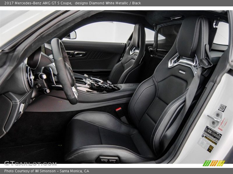 Front Seat of 2017 AMG GT S Coupe